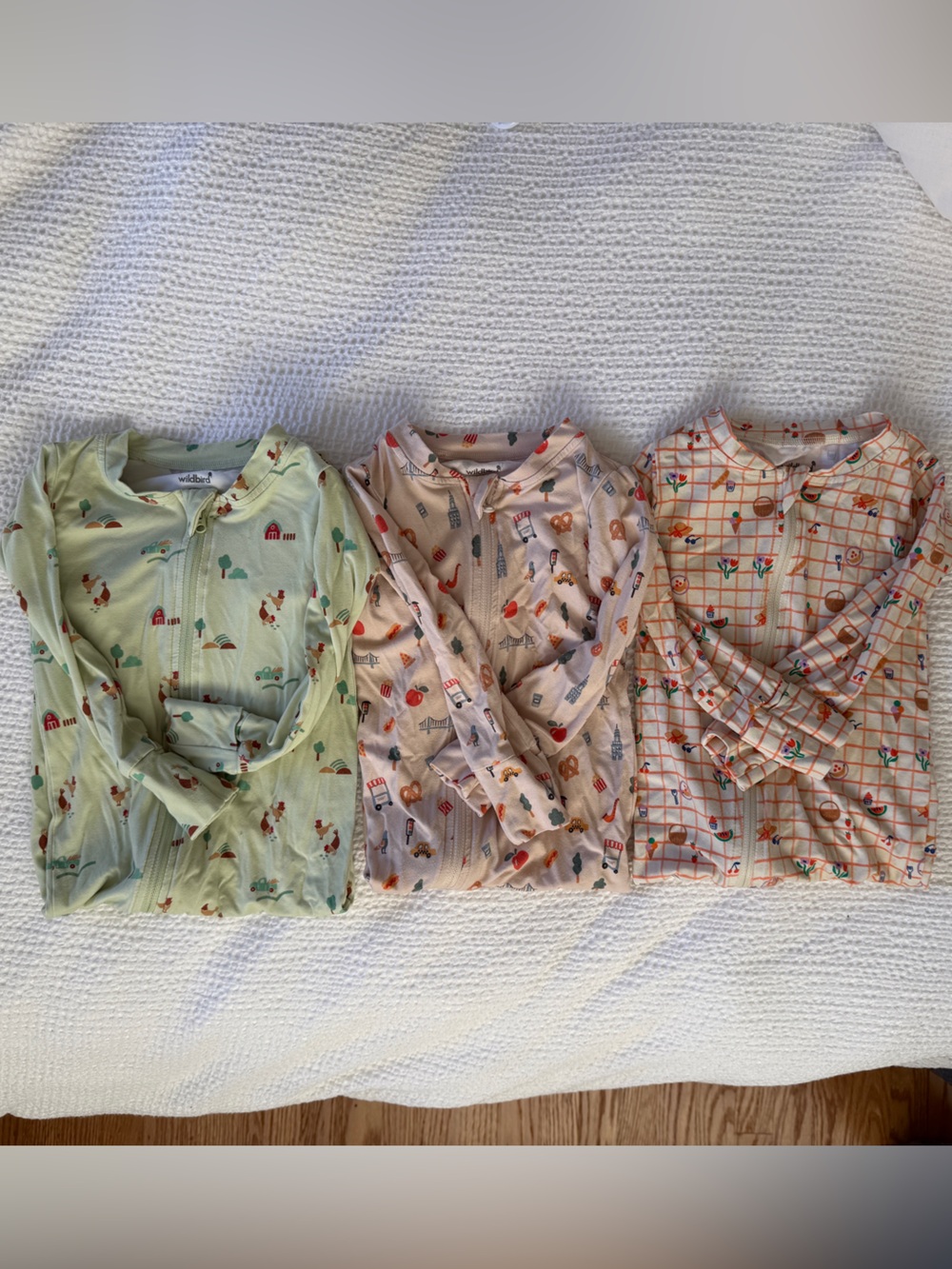 Set of 3: Cloudblend Footless Pajamas
